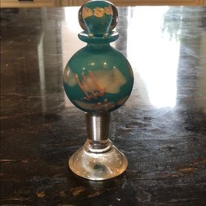 vintage  perfume bottle with stopper
